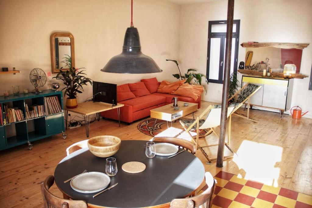 Artistic Loft, Downtown Montpellier, Wifi Apartment Ngoại thất bức ảnh