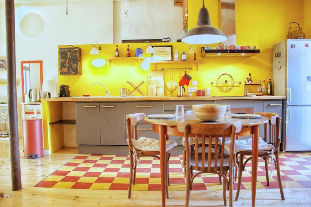 Artistic Loft, Downtown Montpellier, Wifi Apartment Ngoại thất bức ảnh